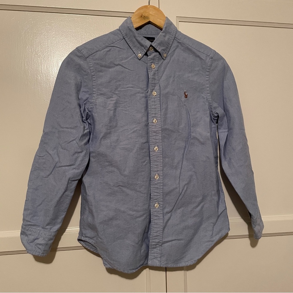 Ralph Lauren Light Blue Casual Button-Down Shirt